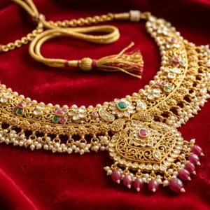 Elegant gold necklace designs for women